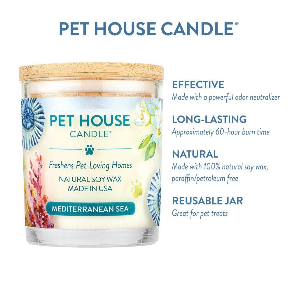 Pet House Candle Mediterranean Sea