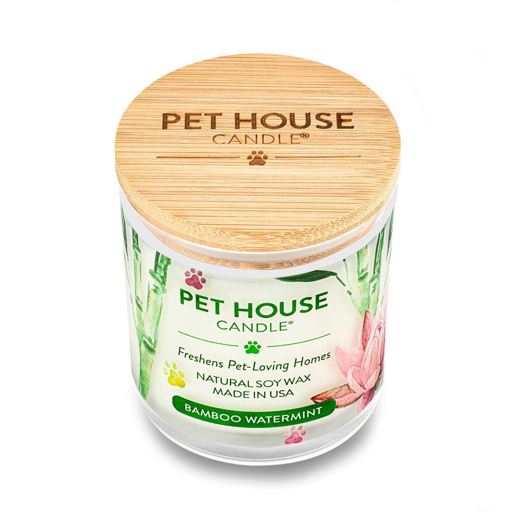 Pet House Candle Bamboo Watermint