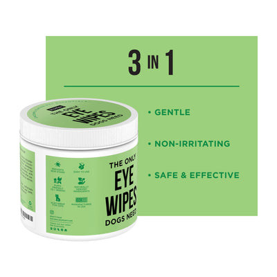 Natural Rapport The Only Eye Wipes Dogs Need