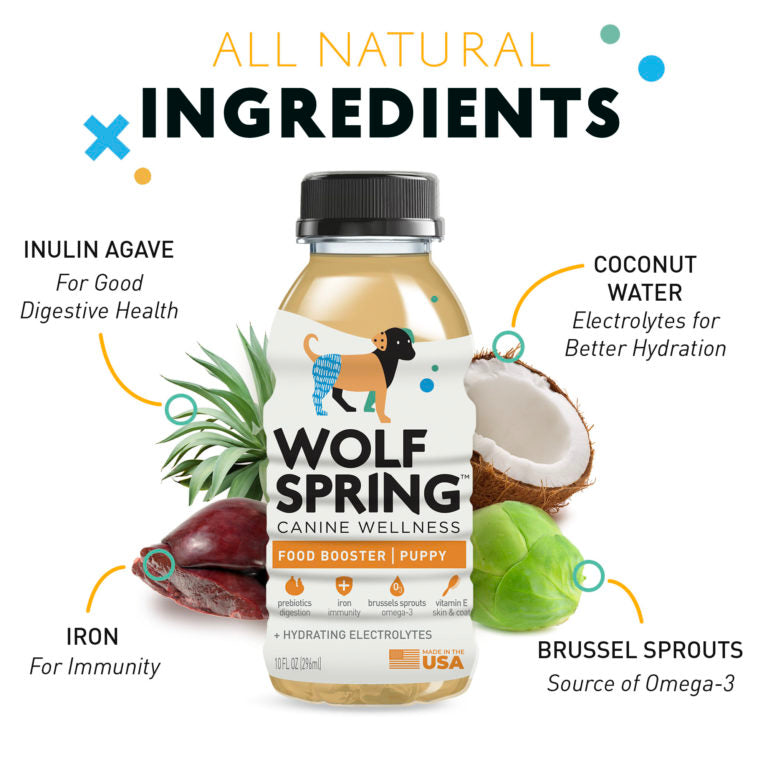 Wolf Spring Food Booster (Puppy) - Pack of 6