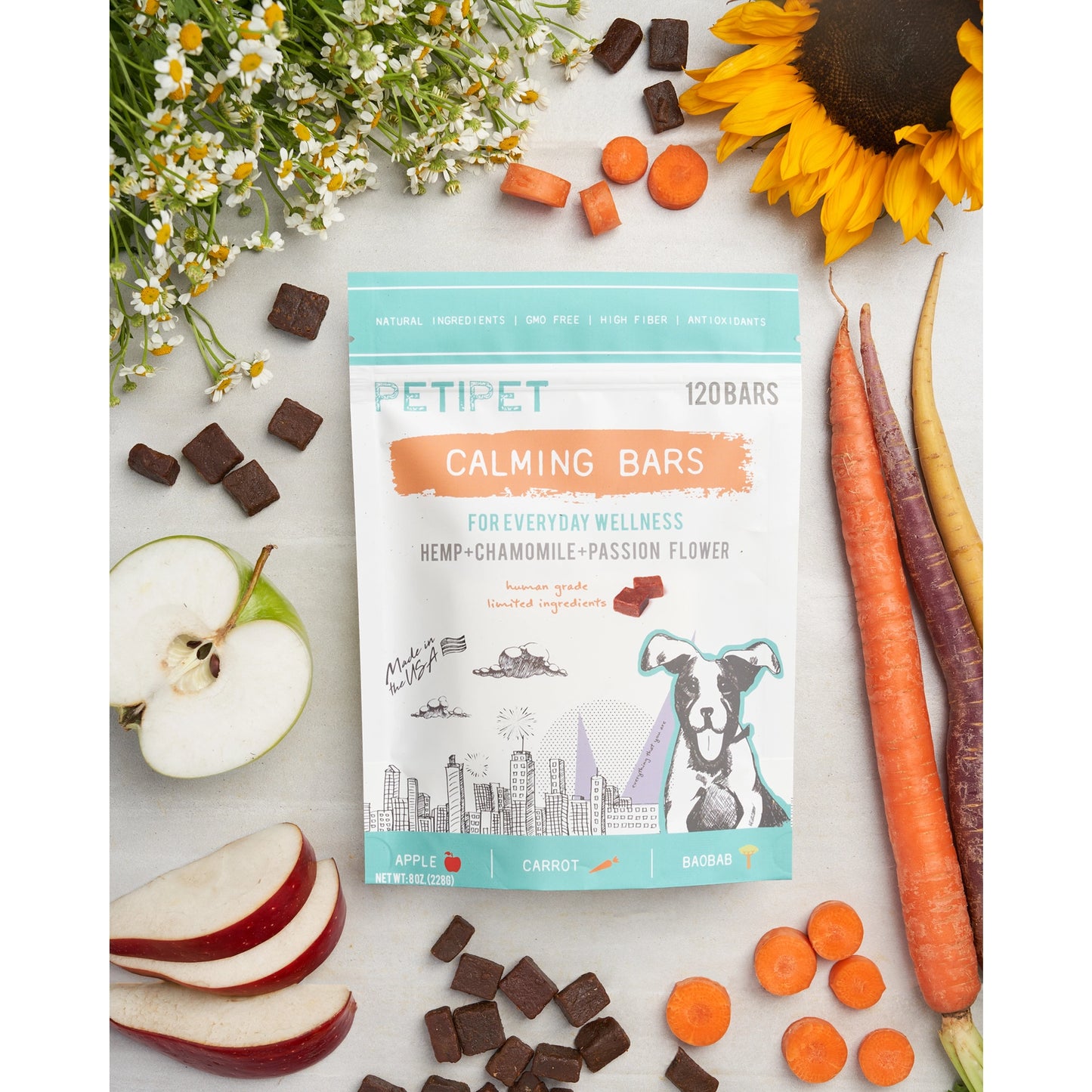 Petipet Calming Bars for Everyday Wellness