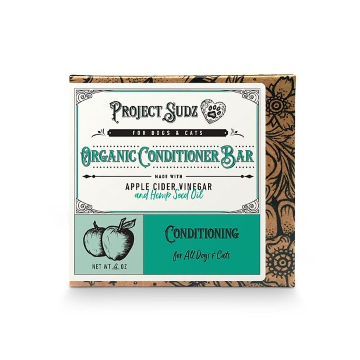 Project Sudz Organic Conditioner Bar for Dogs & Cats