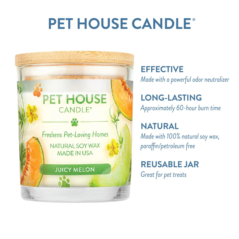 Pet House Candle Juicy Melon