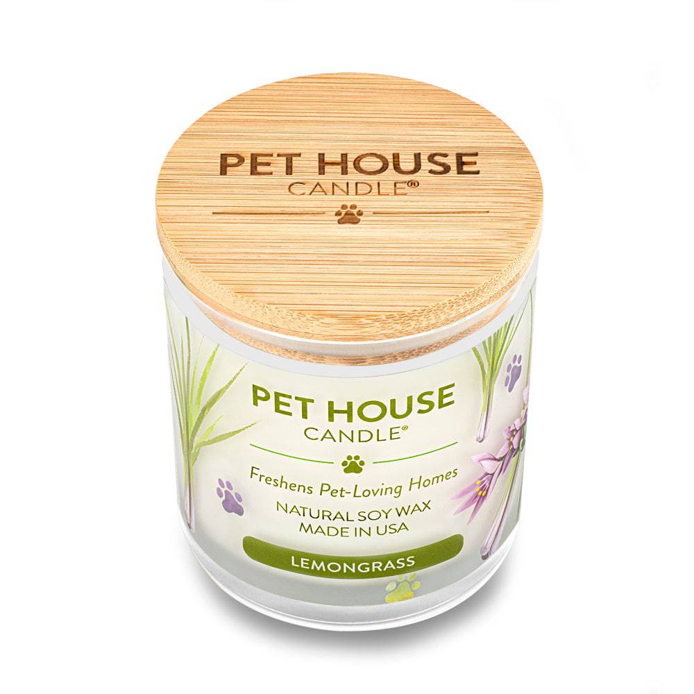 Pet House Candle Lemongrass