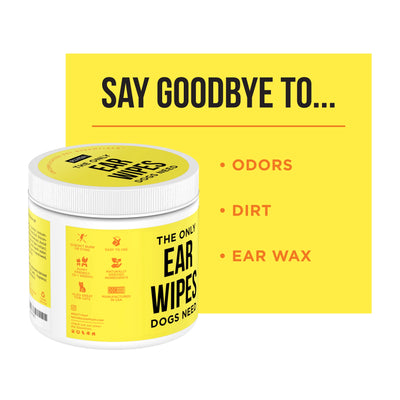 Natural Rapport The Only Ear Wipes Dogs Need