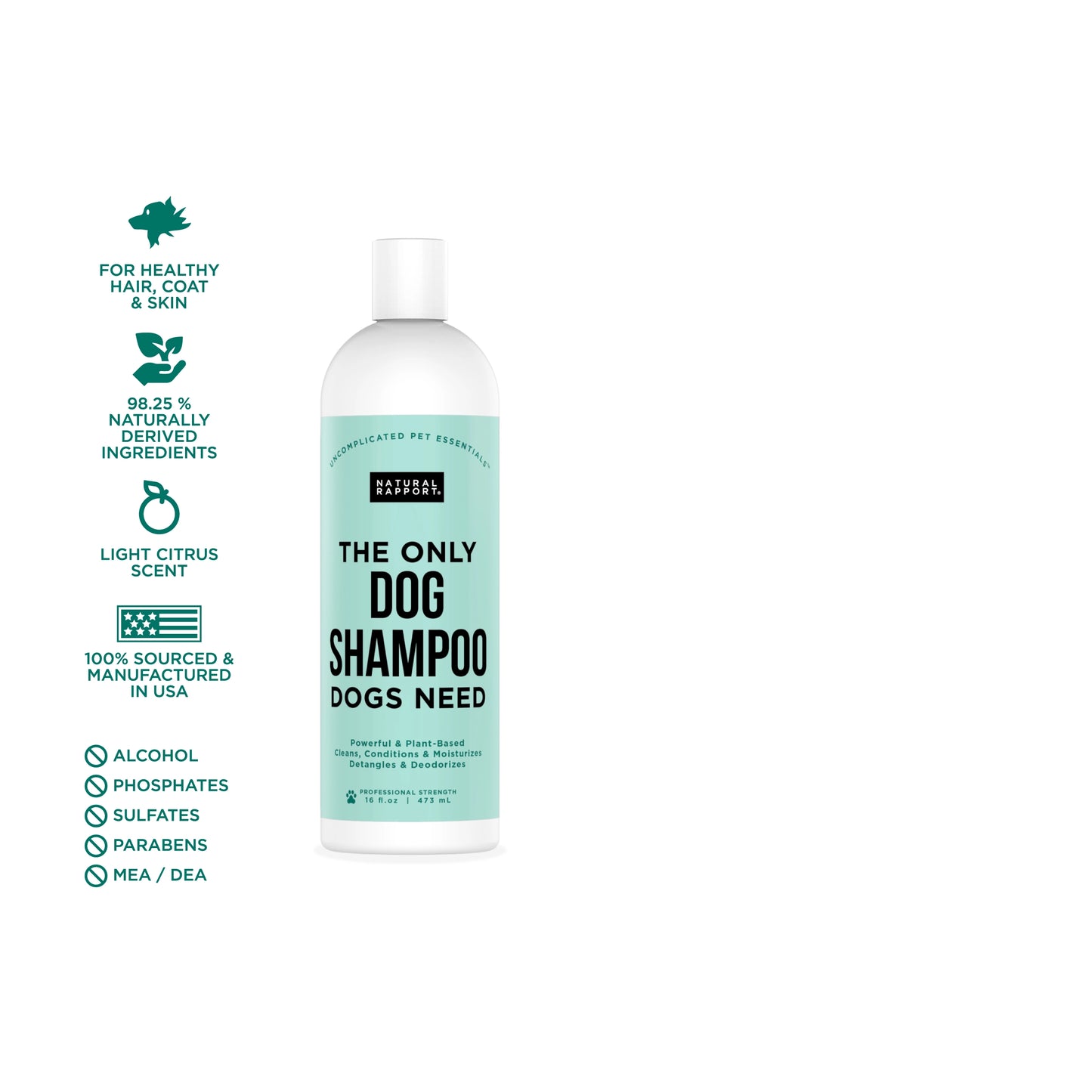 Natural Rapport The Only Dog Shampoo Dogs Need