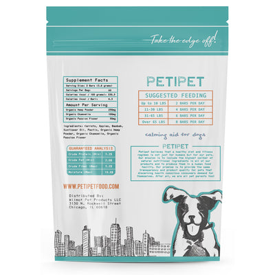 Petipet Calming Bars for Everyday Wellness