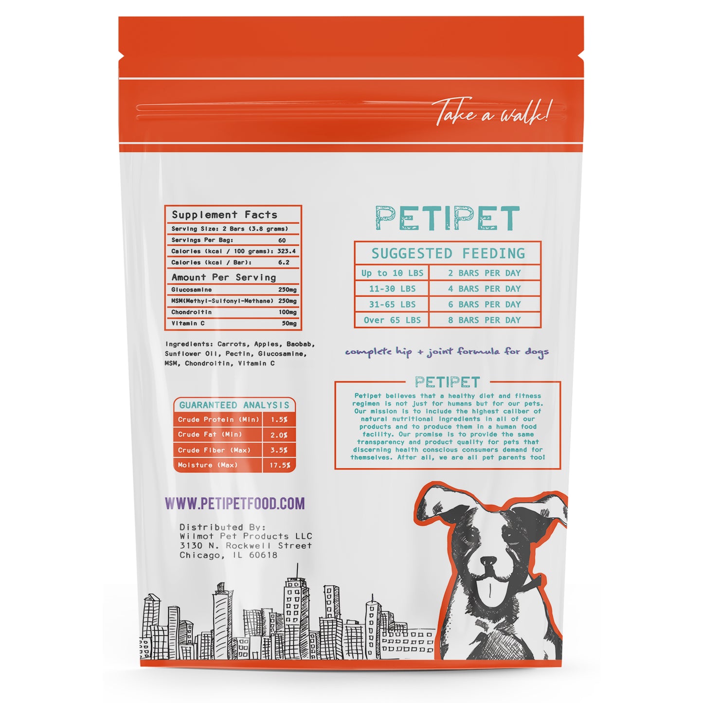 Petipet Mobility Bars Hip & Joint Pain Relief