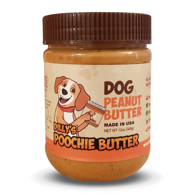 Dilly's Poochie Butter Dog Peanut Butter All Natural