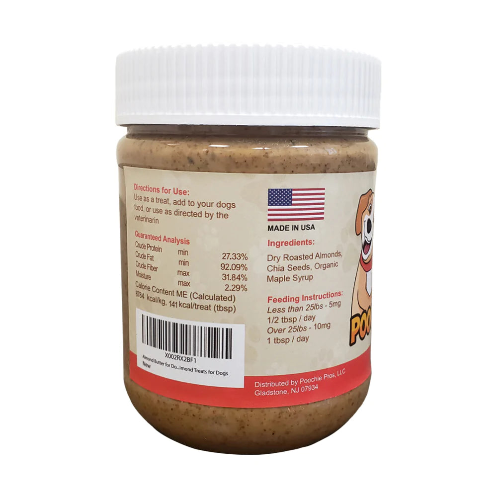 Dilly's Poochie Butter Dog Almond Butter