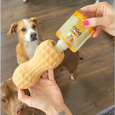 Dilly's Poochie Butter 2oz Squeeze Pack + Md. Toy Filler