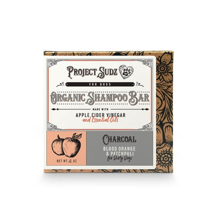 Project Sudz Charcoal Organic Shampoo Bar for Dogs